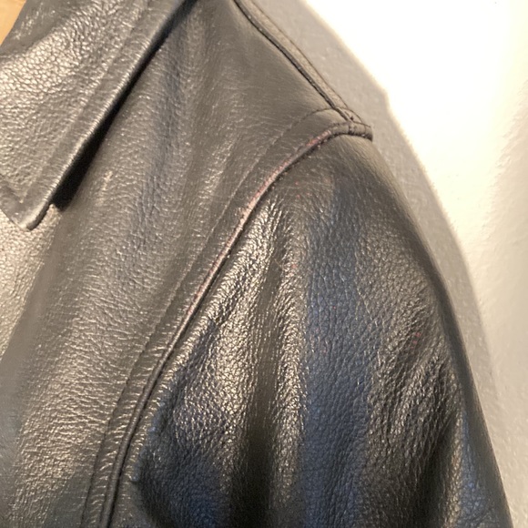 Authentic Gap Fine Leather XXS Kids Jacket - Picture 10 of 12